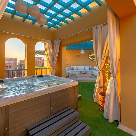 Heated Jacuzzi 2Br Apartment On Yacht View 洪加達 外观 照片