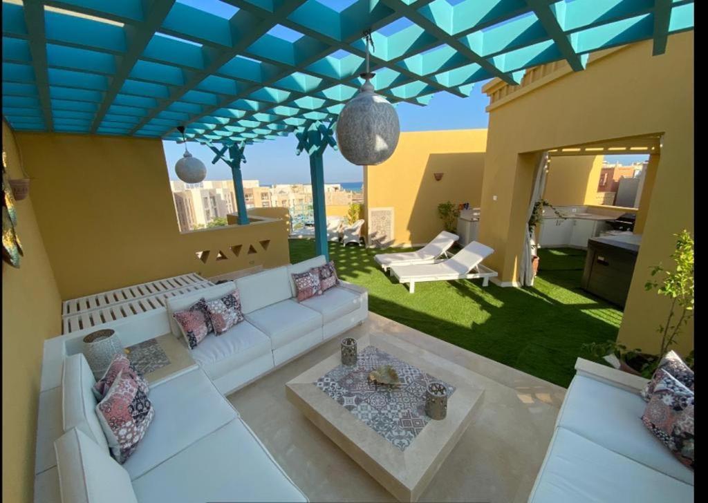 Heated Jacuzzi 2Br Apartment On Yacht View 洪加達 外观 照片