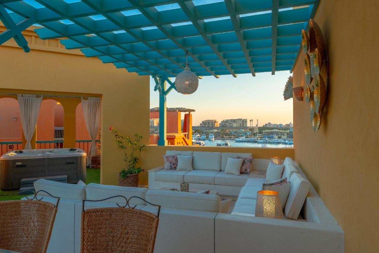 Heated Jacuzzi 2Br Apartment On Yacht View 洪加達 外观 照片